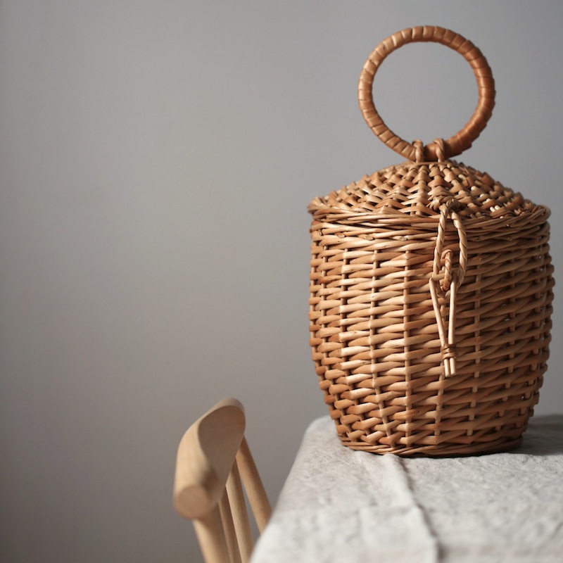 Où trouver un joli panier artisanal en fibres naturelles // Hellø Blogzine - Blog déco Lifestyle - www.hello-hello.fr