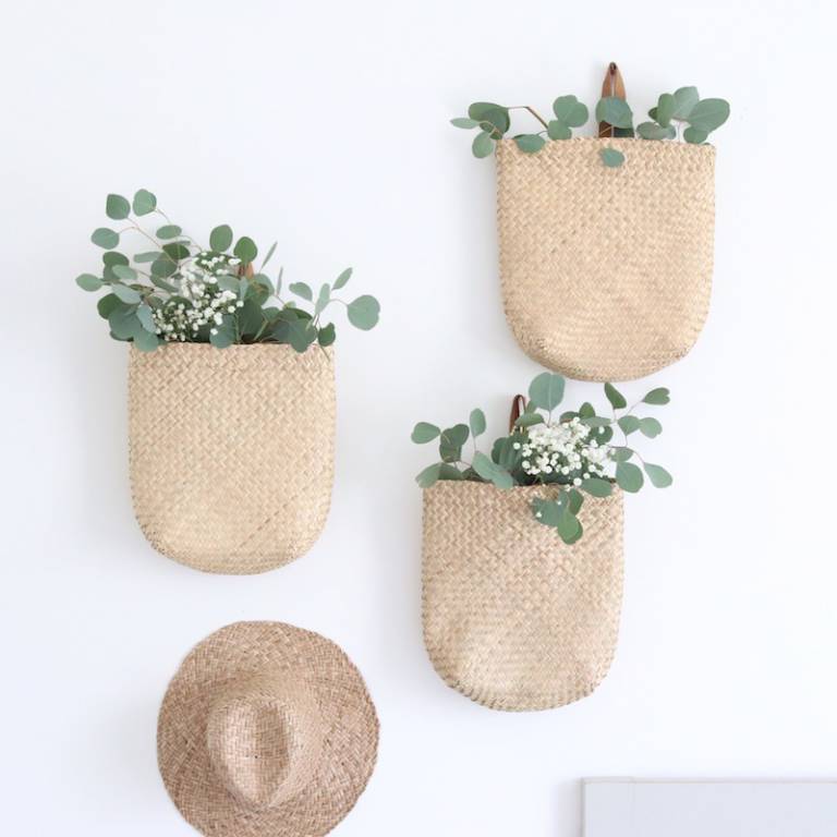 Où trouver un joli panier artisanal en fibres naturelles // Hellø Blogzine - Blog déco Lifestyle - www.hello-hello.fr