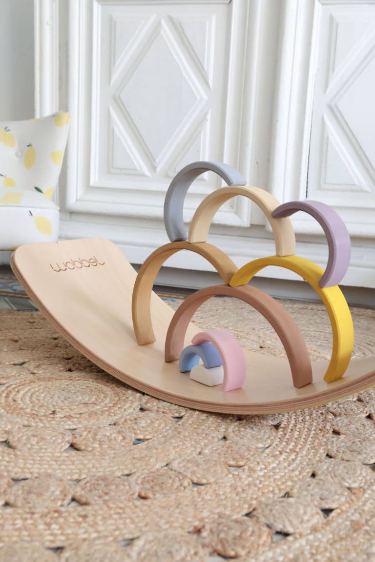 Le wobble board, une planche d'équilibre design pour les petits et les grands // Hëllø Blogzine blog deco & lifestyle www.hello-hello.fr