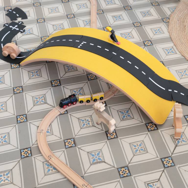 Le wobble board, une planche d'équilibre design pour les petits et les grands // Hëllø Blogzine blog deco & lifestyle www.hello-hello.fr