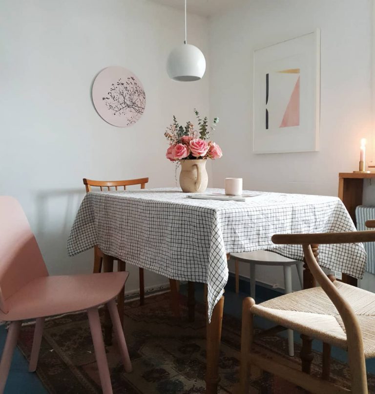 La déco rose de l'instamum Wunderblumen // Hellø Blogzine blog deco & lifestyle www.hello-hello.fr