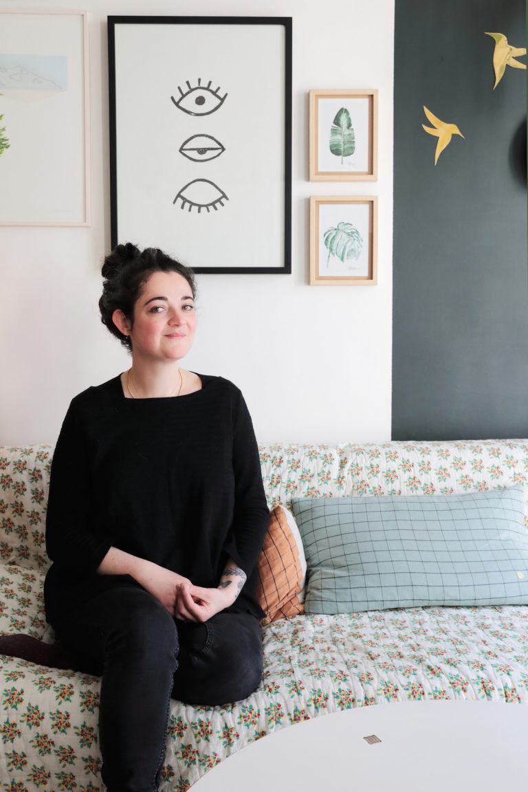 Une verrière pour agrandir l'espace chez Déborah du Studio ADC // Hellø Blogzine blog deco & lifestyle www.hello-hello.fr