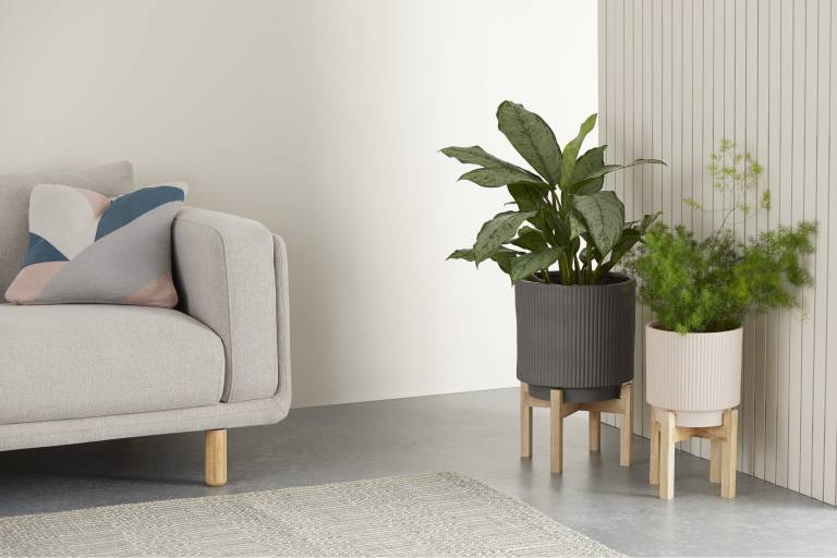 Un joli piédestal pour plantes // Hellø Blogzine blog deco & lifestyle www.hello-hello.fr