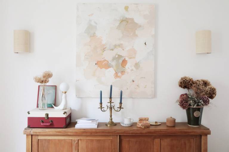La maison à la déco vintage aux accents anglais de Maï, créatrice de la marque de bijoux Marceline // Hellø Blogzine blog deco & lifestyle www.hello-hello.fr