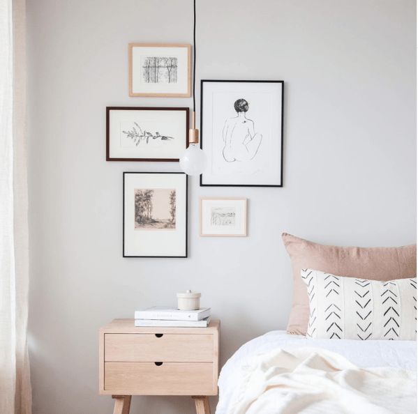 5 astuces pour réussir son mur de cadres // Hellø Blogzine blog deco & lifestyle www.hello-hello.fr