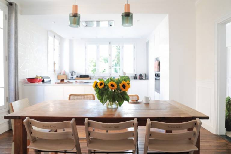 Une maison de ville rénovée - Charles, responsable de la prescription chez Elitis // Hellø Blogzine blog deco & lifestyle www.hello-hello.fr