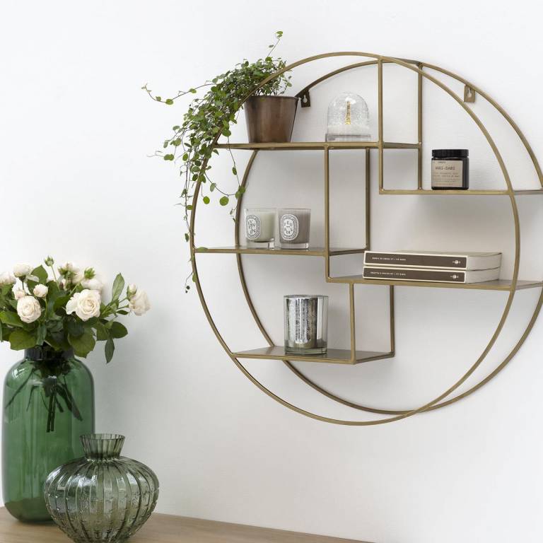 Où trouver une étagère ronde // Hellø Blogzine - Blog déco Lifestyle - www.hello-hello.fr