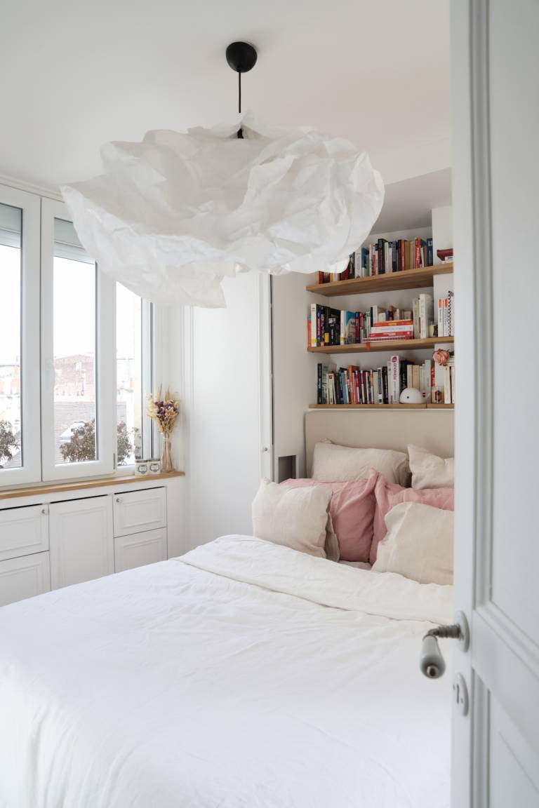 Le petit appartement optimisé de Marina de Harpe et Pierre-Alexandre de Projection Immobilière // Hellø Blogzine blog deco & lifestyle www.hello-hello.fr