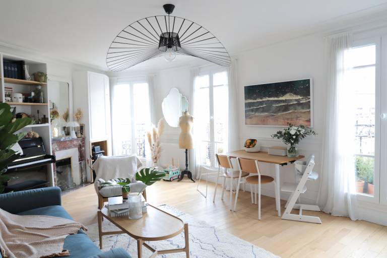 Le petit appartement optimisé de Marina de Harpe et Pierre-Alexandre de Projection Immobilière // Hellø Blogzine blog deco & lifestyle www.hello-hello.fr