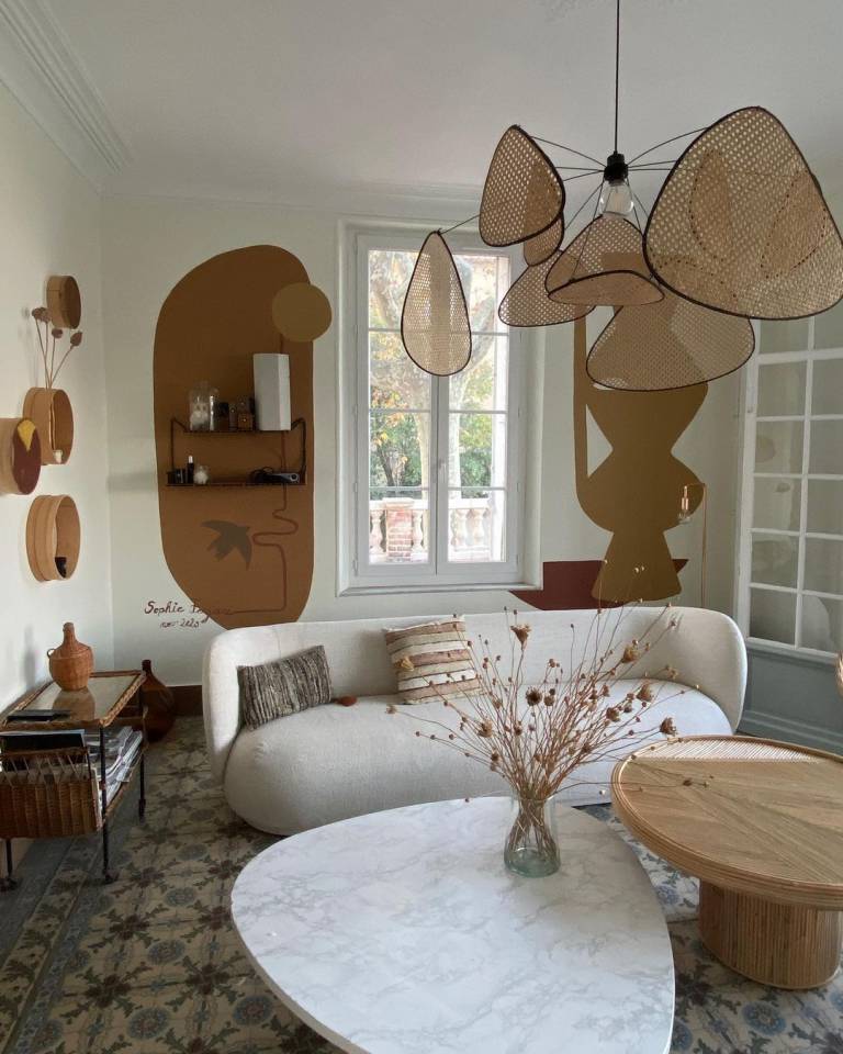 Tendance fresque murale // Hellø Blogzine blog deco & lifestyle www.hello-hello.fr