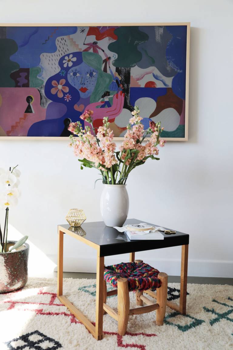 L'appartement créatif de Claire, fondatrice de Seize Paris // Hellø Blogzine blog deco & lifestyle www.hello-hello.fr
