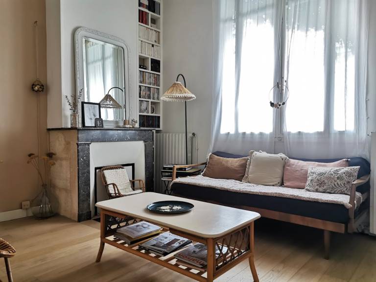 Visite privée dans l'échoppe bordelaise d'Hélène de Maison Désuète // Hellø Blogzine blog deco & lifestyle www.hello-hello.fr