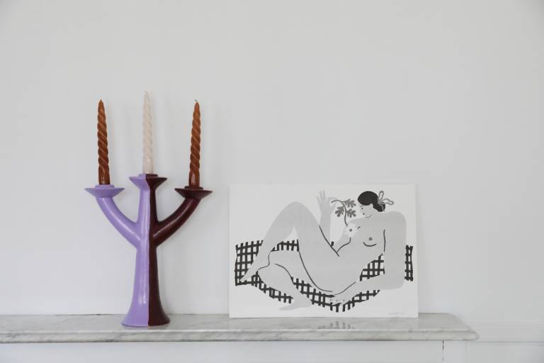 L'appartement haussmannien moderne et coloré de Girlzpop // Hellø Blogzine blog deco & lifestyle www.hello-hello.fr
