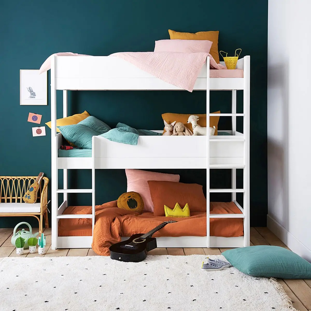 Chambre d'enfants : s'organiser dans un petit espace // Hëllø Blogzine blog deco & lifestyle www.hello-hello.fr