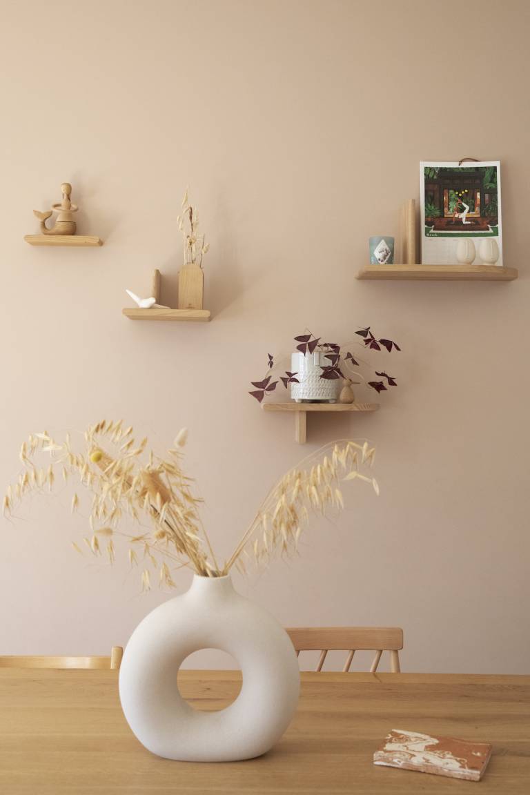 Etagères en bois made in Normandie Gllu // Hellø Blogzine blog deco & lifestyle www.hello-hello.fr