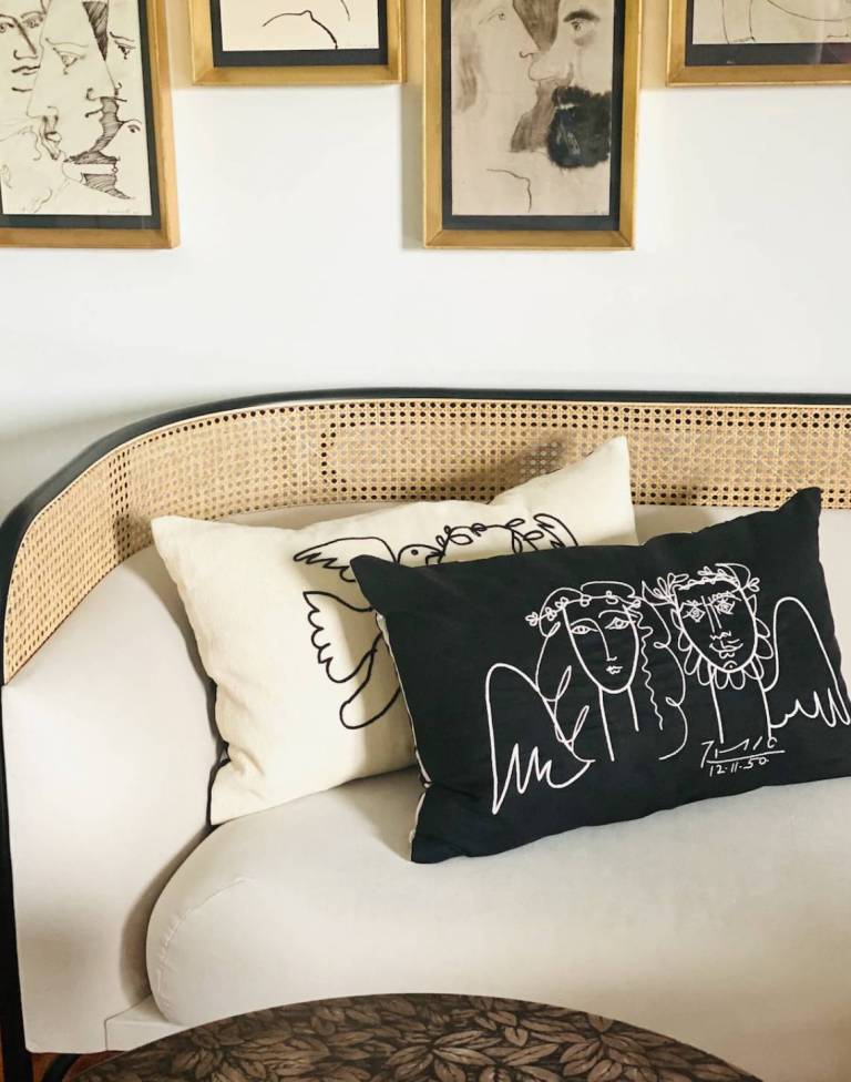 La déco qui fait parler les oeuvres d'artistes peintres // Hëllø Blogzine blog deco lifestyle www.hello-hello.fr