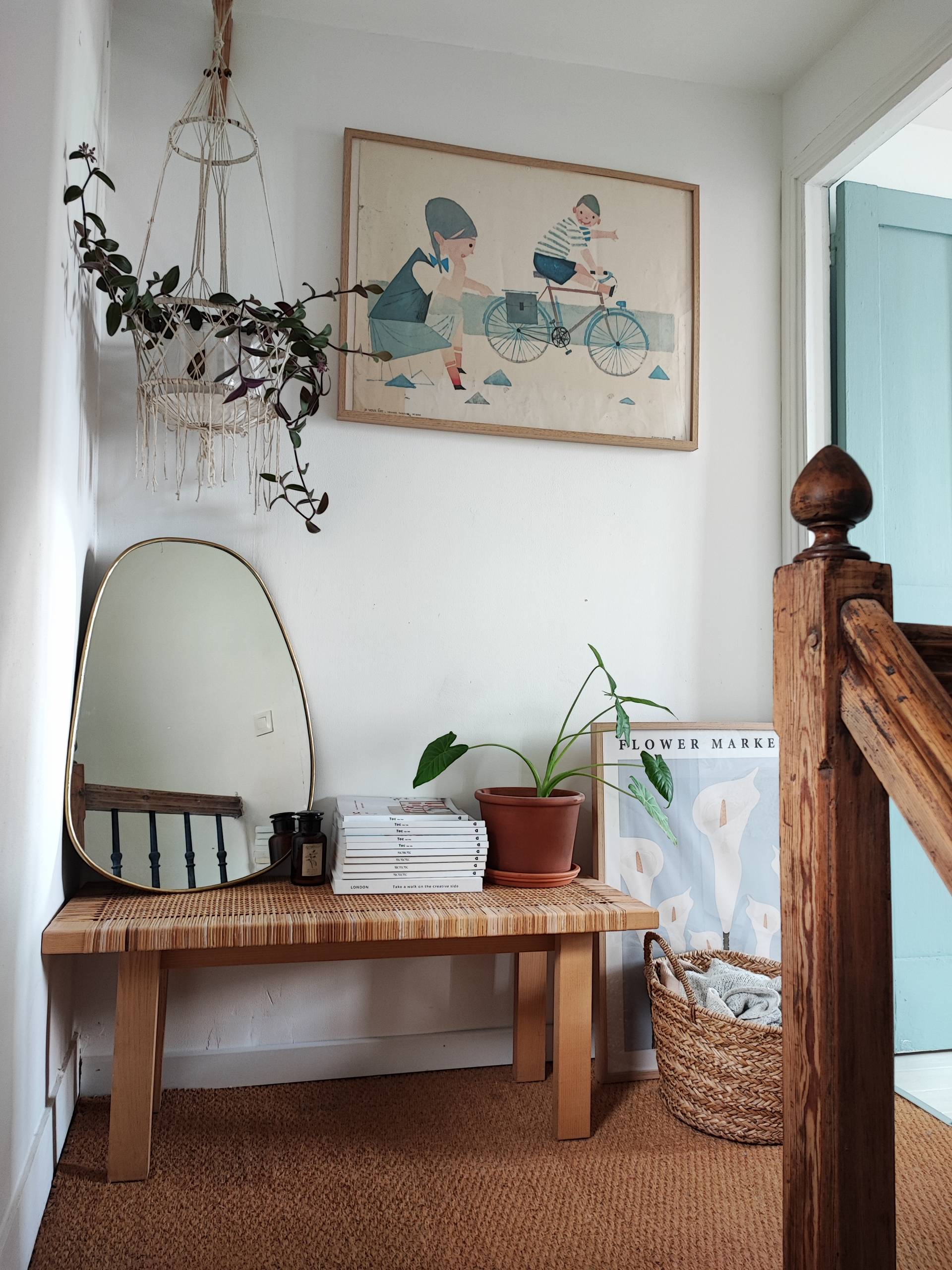 Bienvenue dans la maison bohème et vintage d’Élise Fossey au Havre // Hëllø Blogzine blog deco lifestyle www.hello-hello.fr