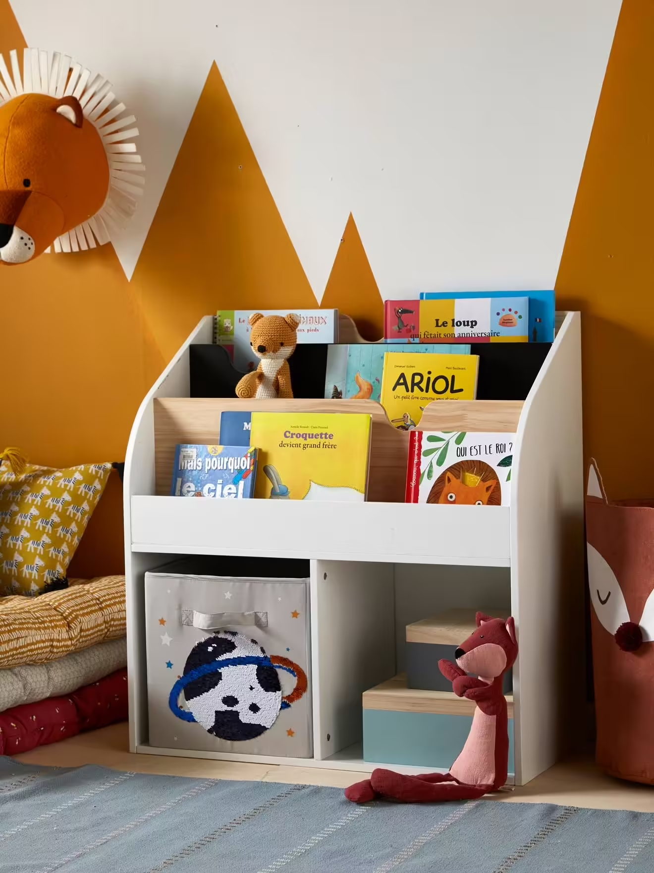 Bien choisir une bibliothèque pour une chambre d'enfant // Hellø Blogzine - Blog déco