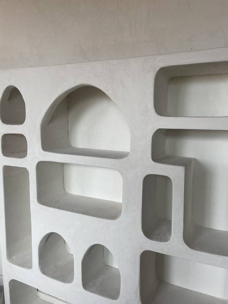 DIY une étagère meuble niche