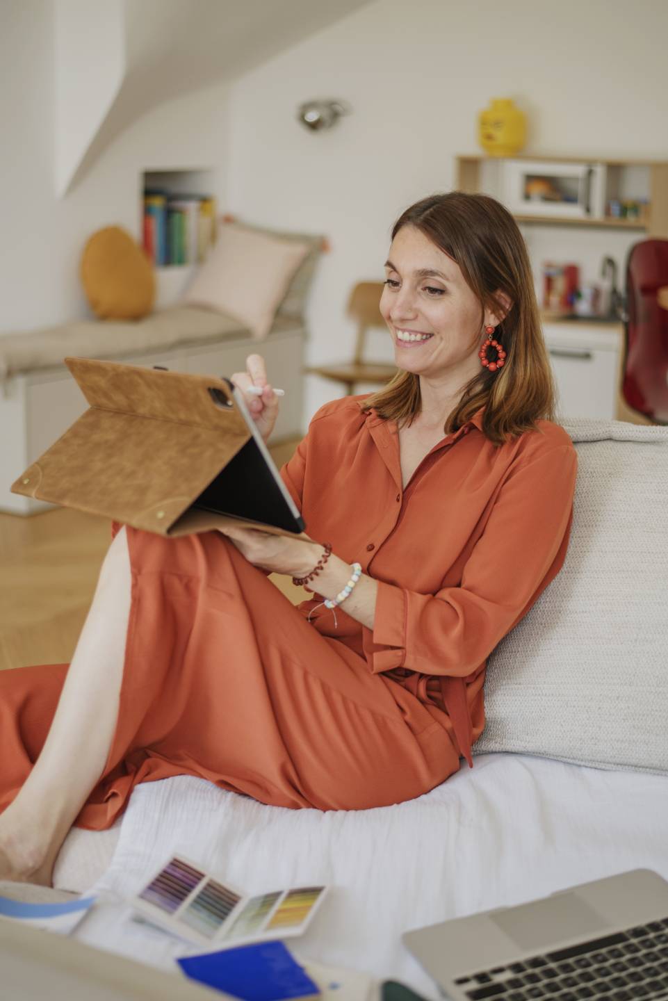 Home Tour : Une maison neuve à la déco chaleureuse
