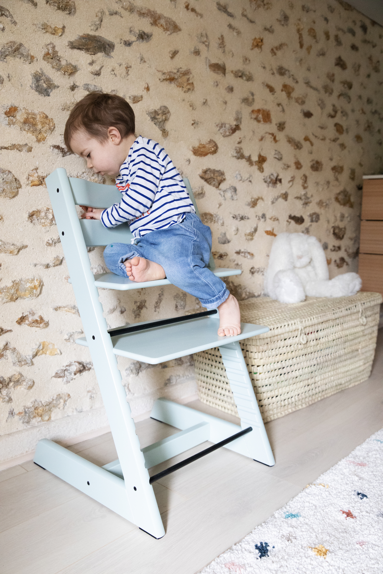 Avant Après : aménager une chambre d'enfant avec une mezzanine