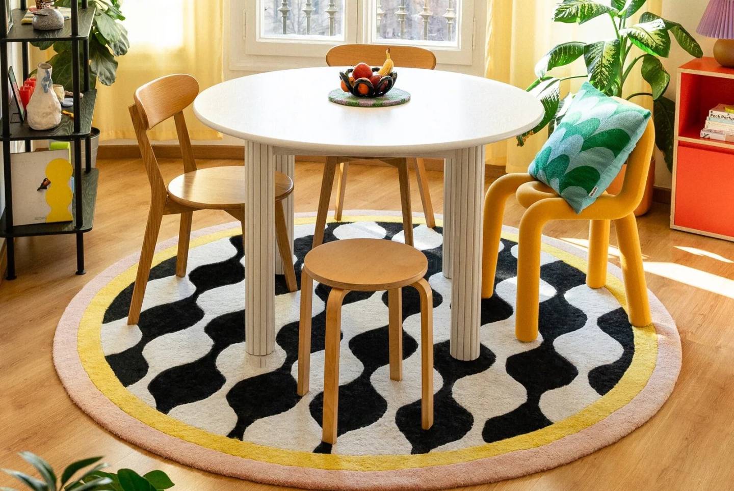 Tapis et textile colorés Tarta Gelatina