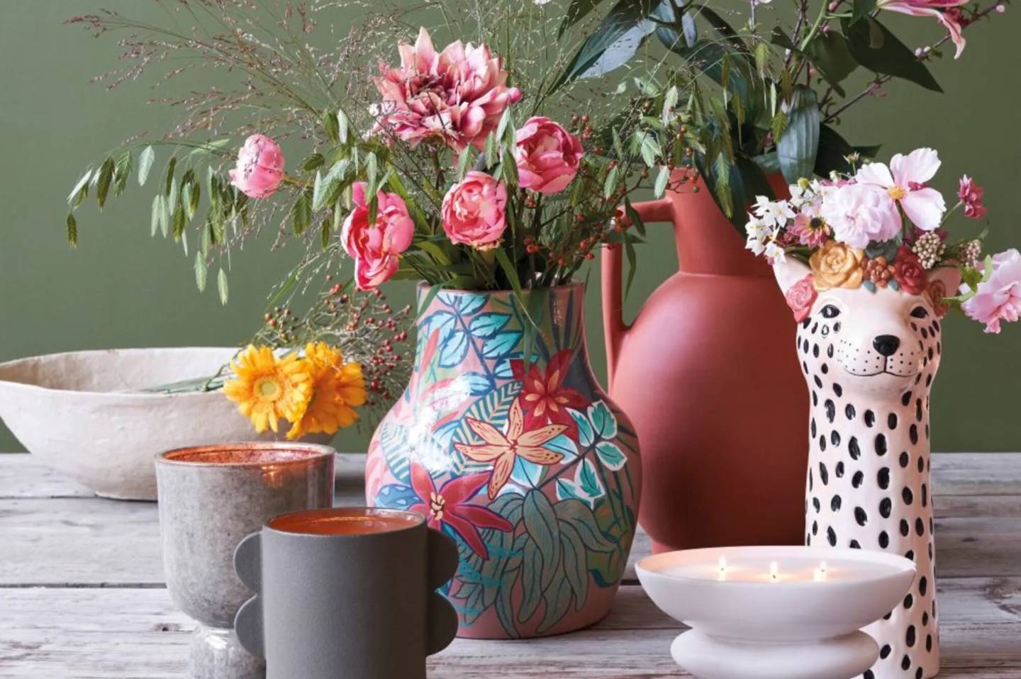 Vase Léopard