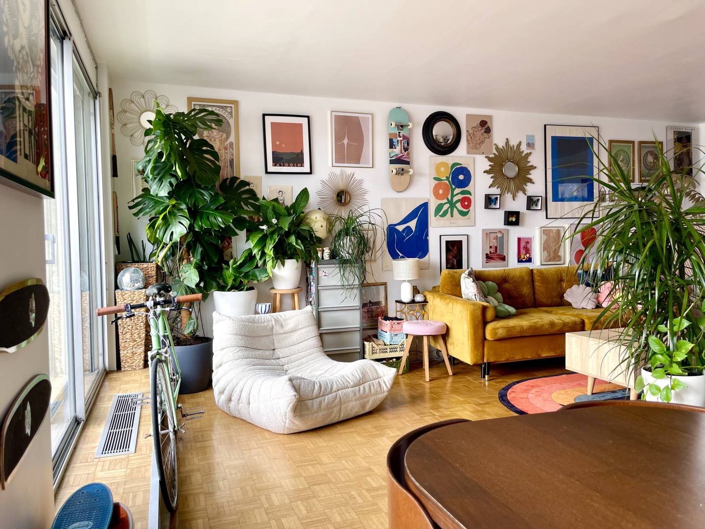 Home tour éclectique et coloré