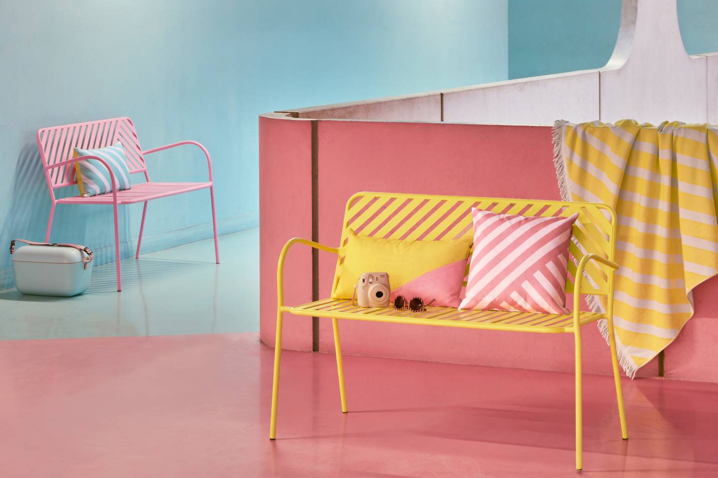 La collection de mobilier de jardin Hello Blogzine x La Redoute Intérieurs