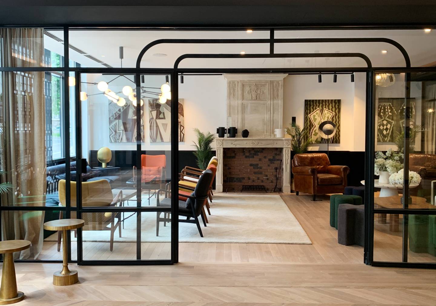 La déco design de l'hôtel Marty Bordeaux