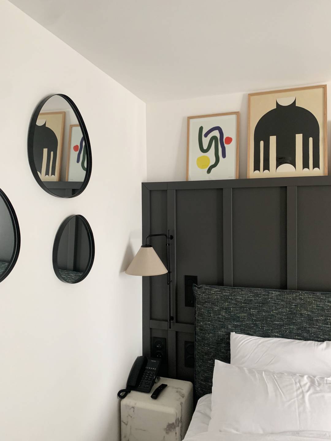 La déco design de l'hôtel Marty Bordeaux