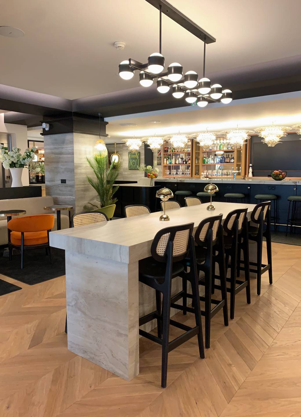 La déco design de l'hôtel Marty Bordeaux