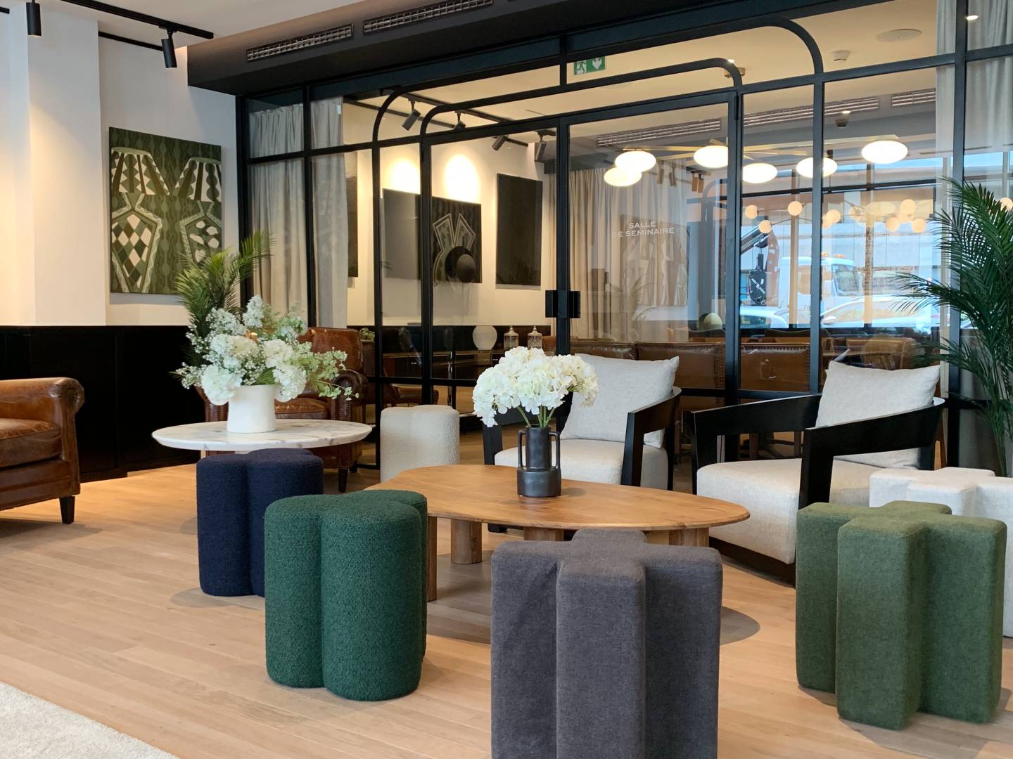La déco design de l'hôtel Marty Bordeaux