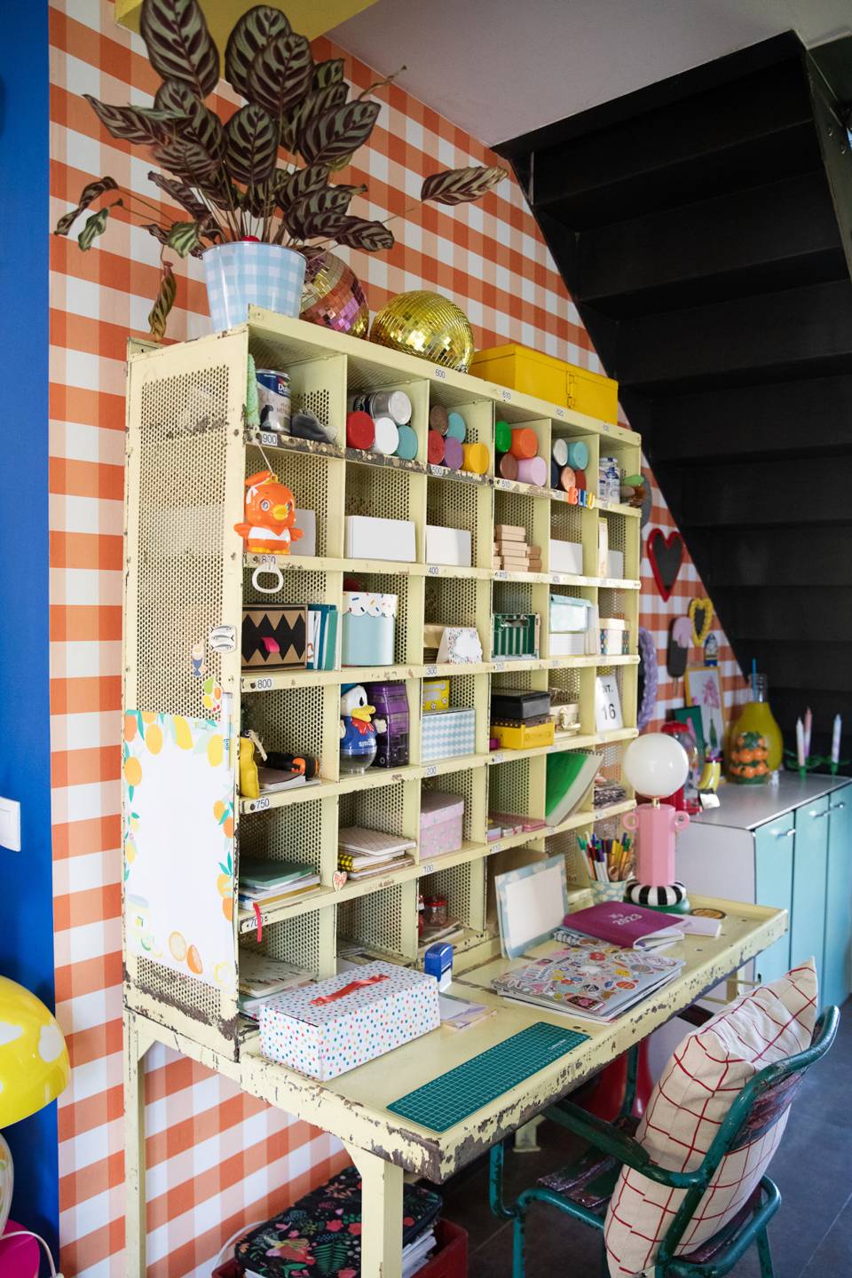 La déco colorée de Catherine Zarrabian