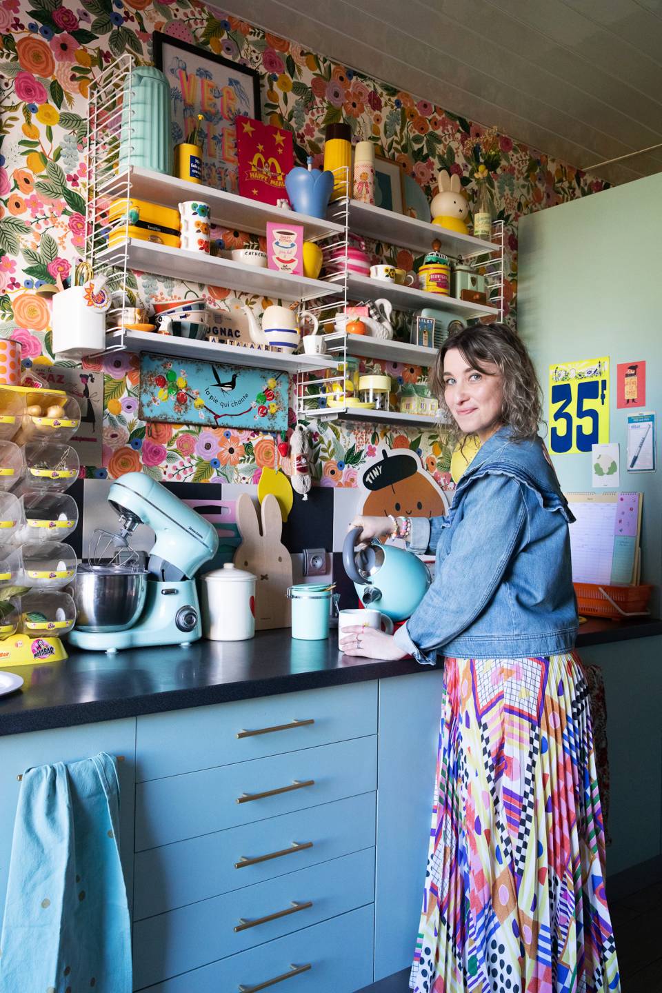 La déco colorée de Catherine Zarrabian