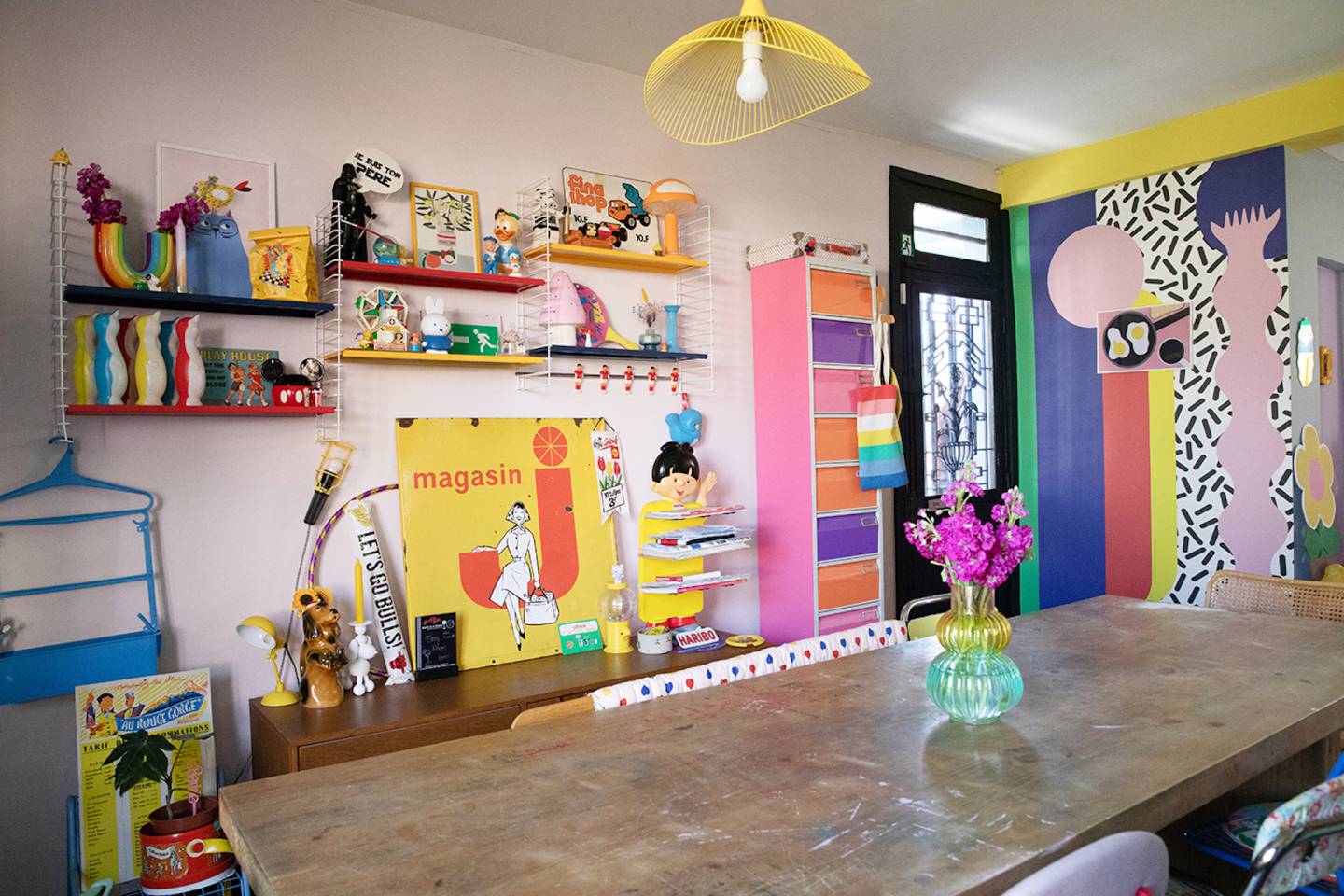 La déco colorée de Catherine Zarrabian