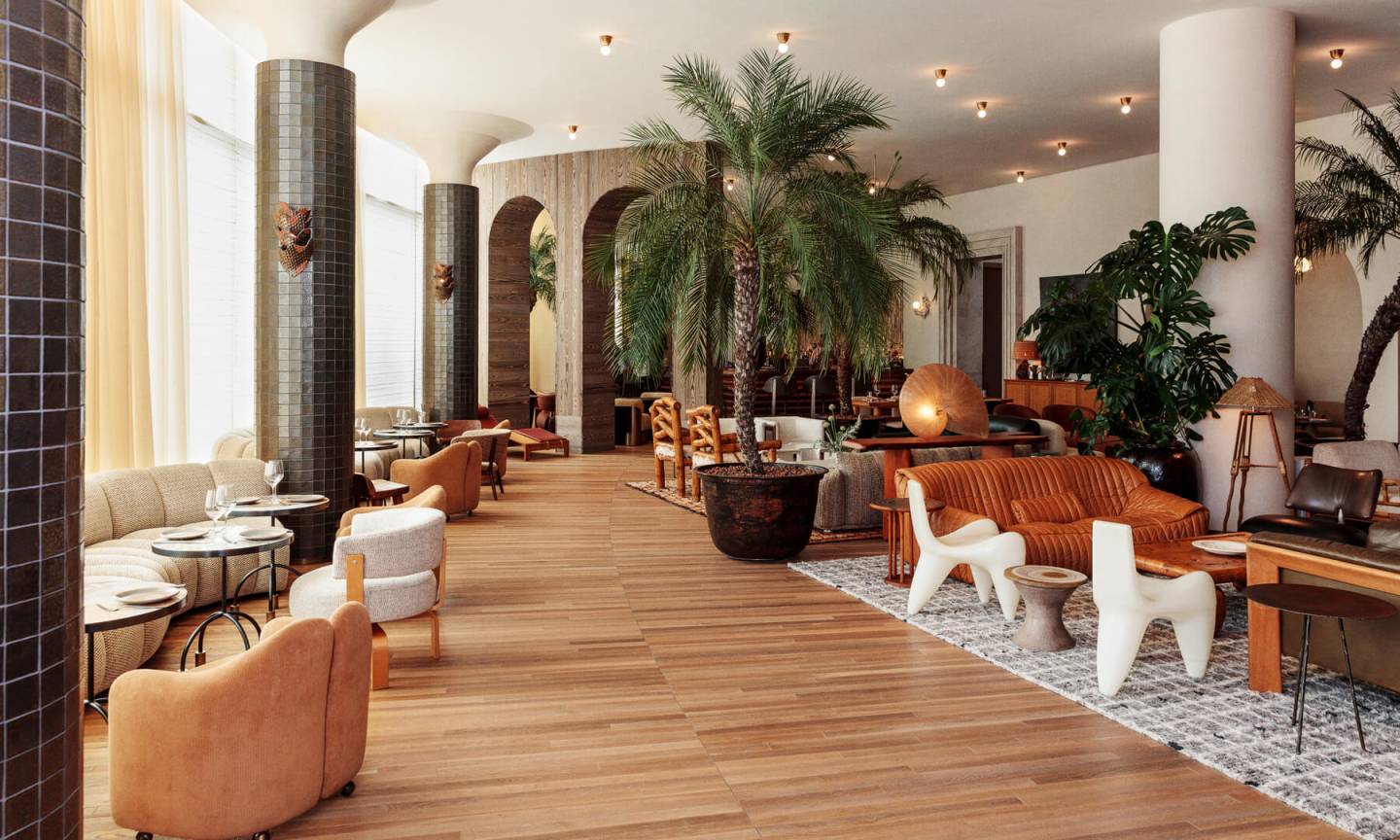 Get the look : Cet hôtel à la déco californienne