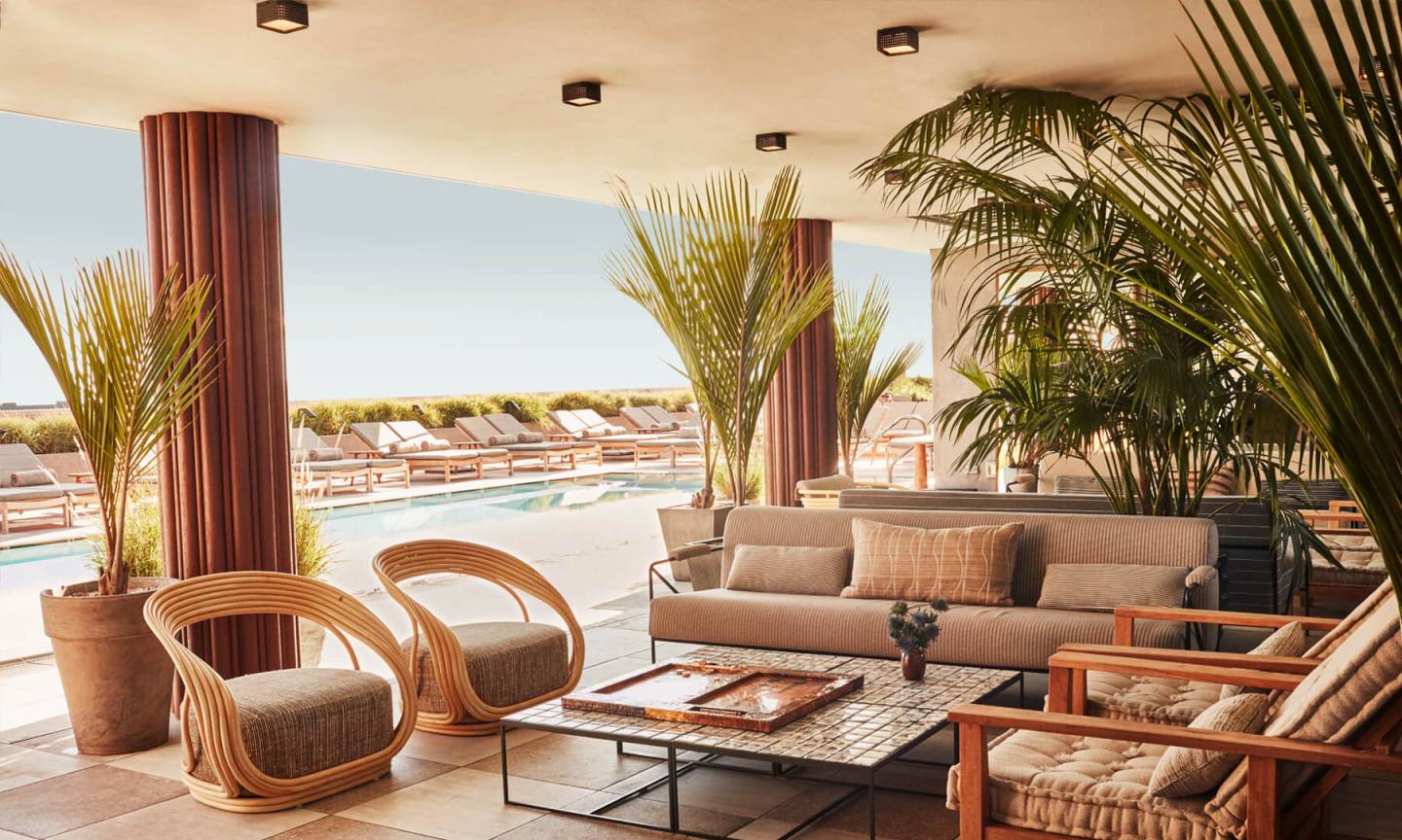 Get the look : Cet hôtel à la déco californienne
