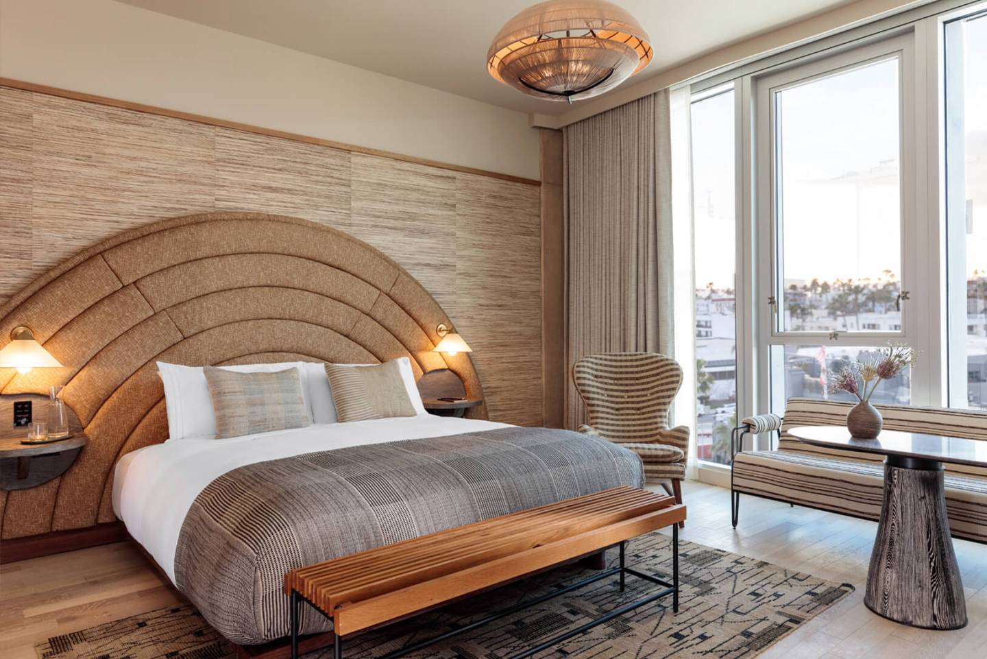 Get the look : Cet hôtel à la déco californienne