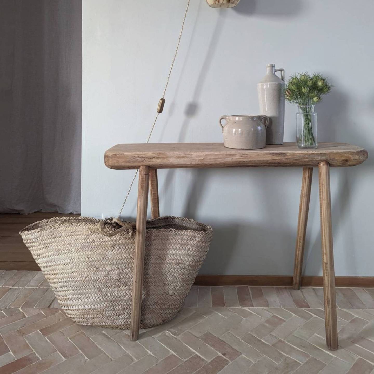 Une maison à la déco chinée Campagne chic en Bourgogne