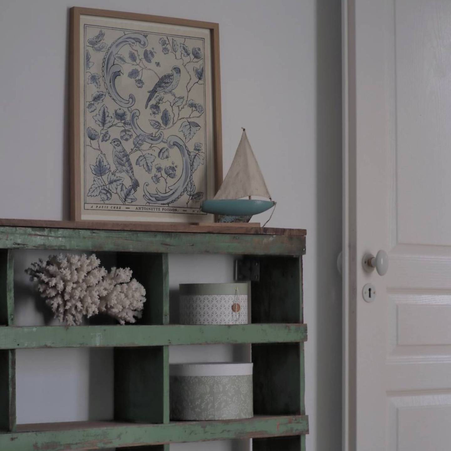 Une maison à la déco chinée Campagne chic en Bourgogne