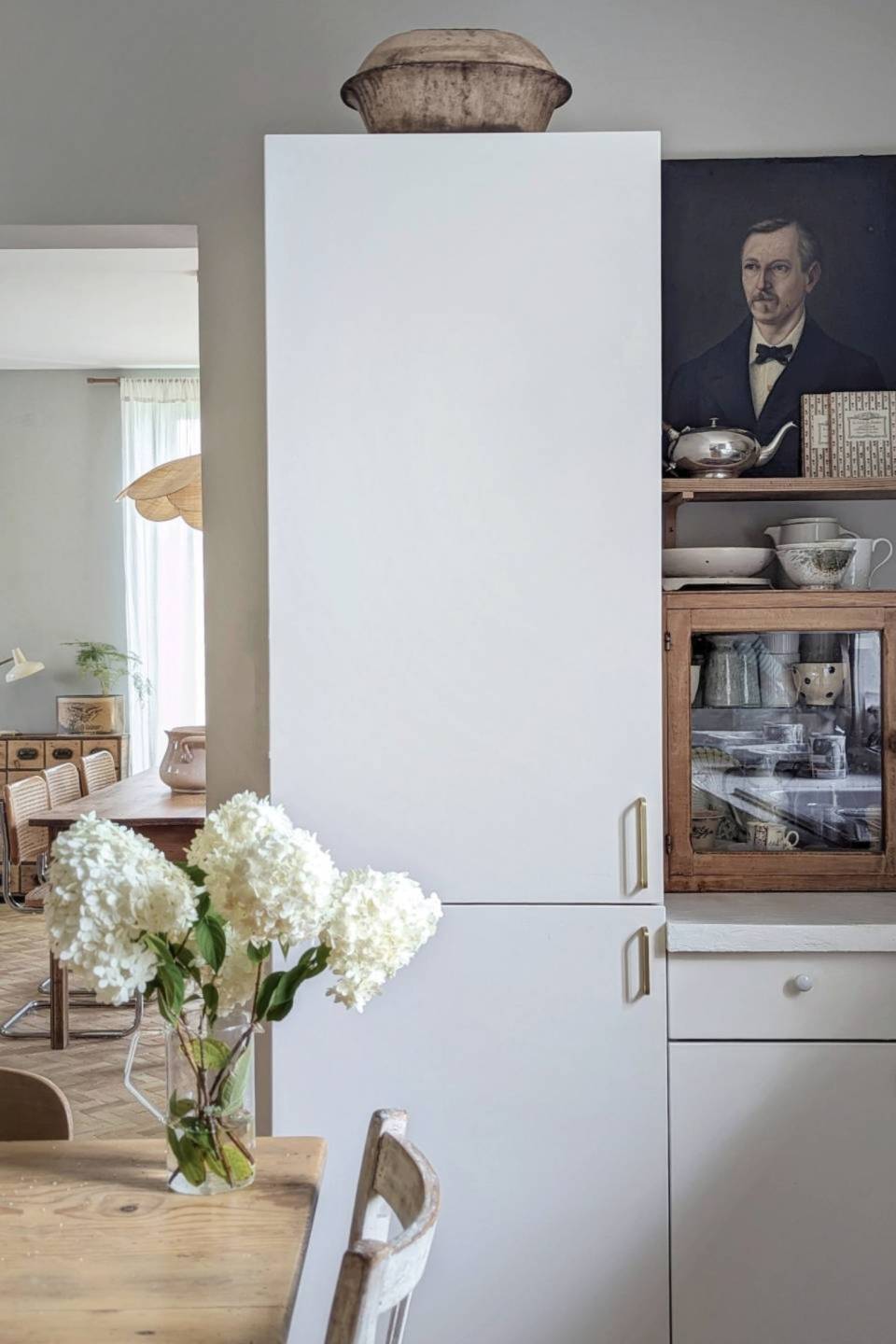 Une maison à la déco chinée Campagne chic en Bourgogne