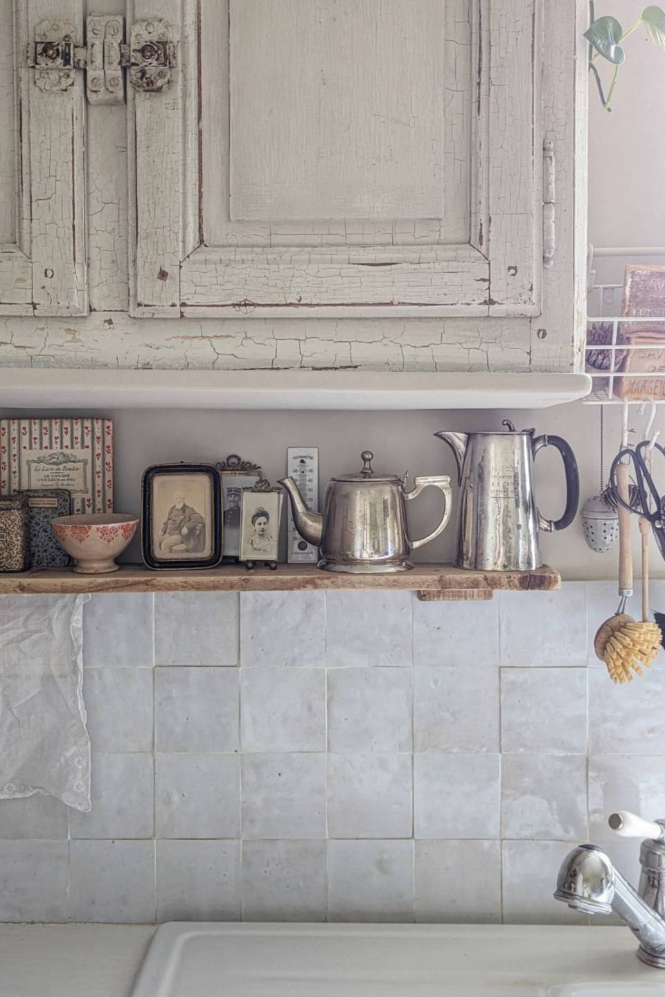 Une maison à la déco chinée Campagne chic en Bourgogne