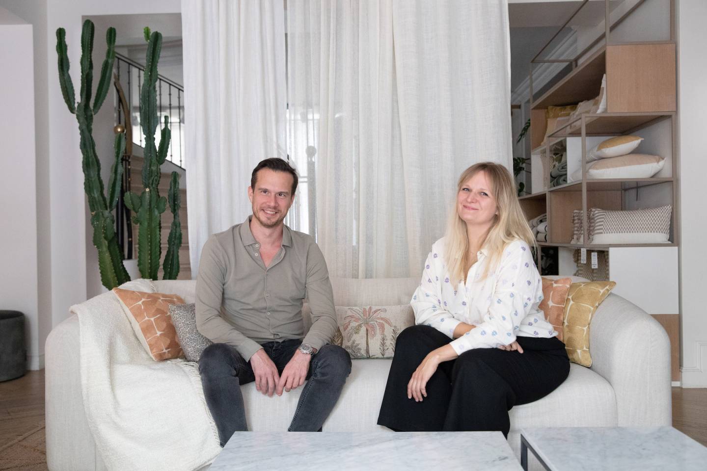 Vincent Rey, directeur général et Maud Mainil, directrice artistique de Madura // Hellø Blogzine blog deco & lifestyle www.hello-hello.fr