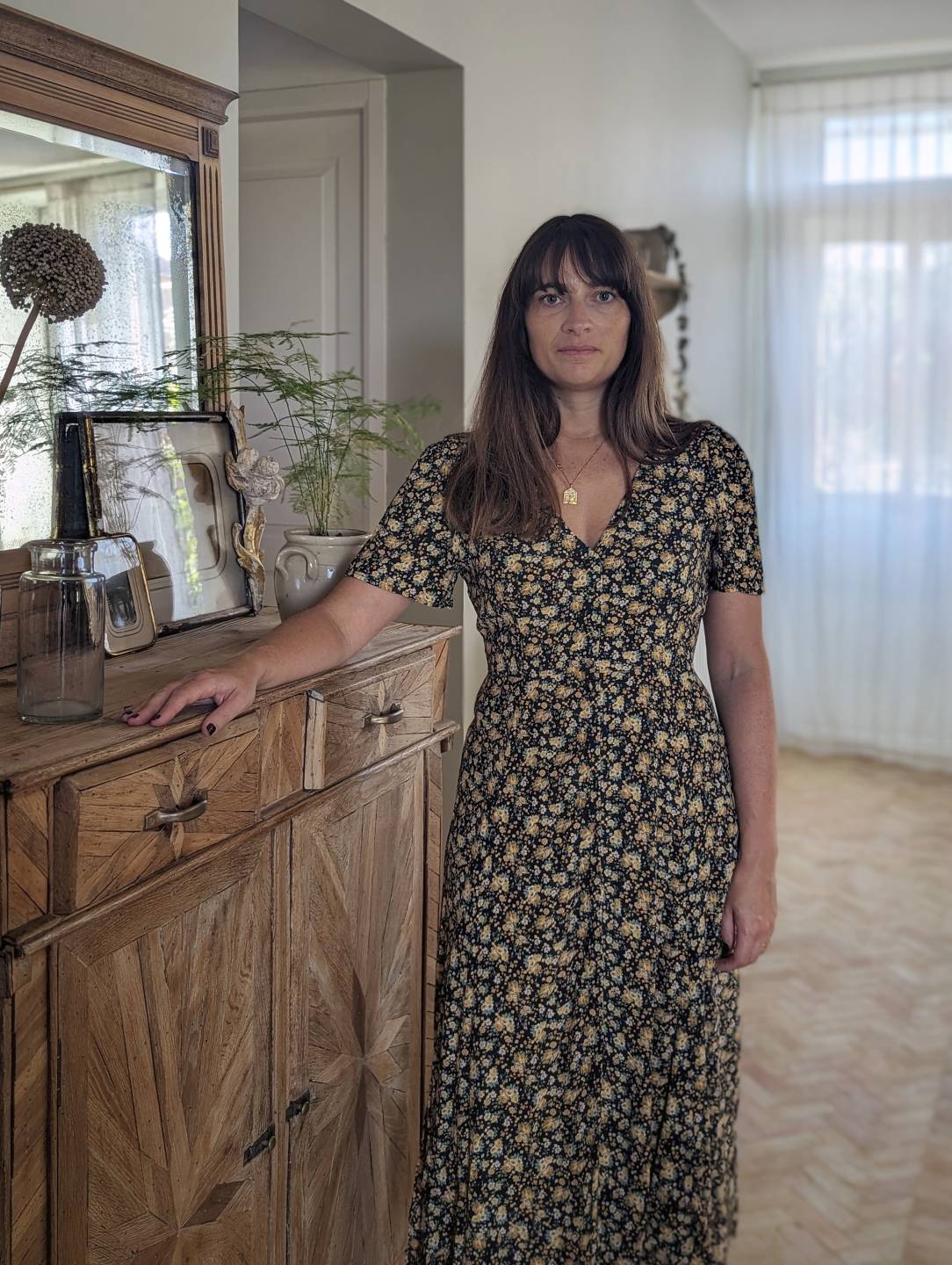 Une maison à la déco chinée Campagne chic en Bourgogne