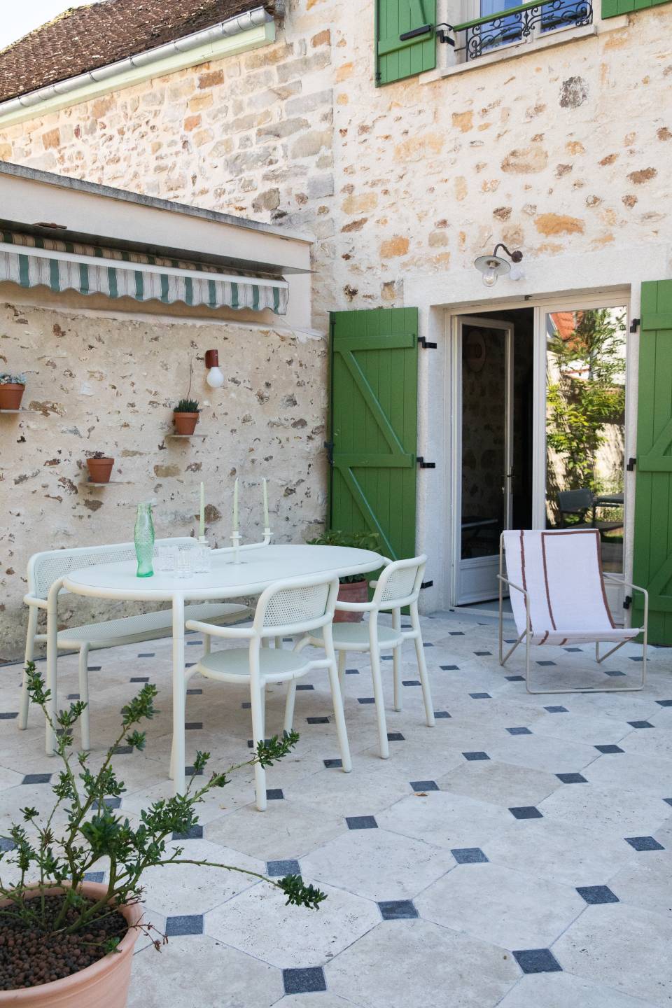 Une maison ancienne à la déco vintage et tendance // Hellø Blogzine blog deco & lifestyle www.hello-hello.fr