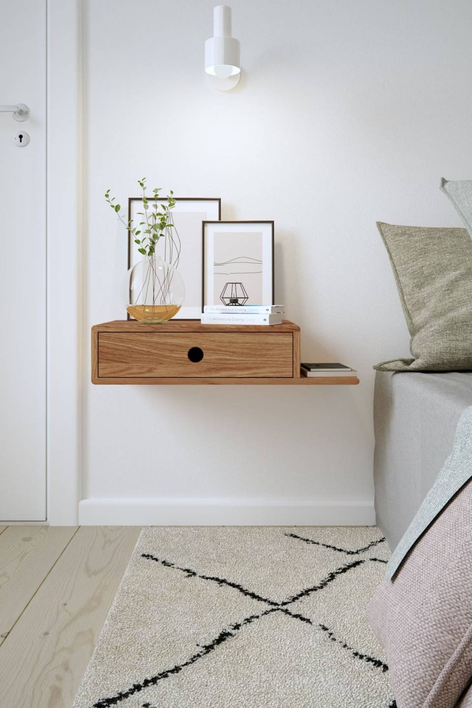 Où trouver une jolie table de chevet pour la chambre ?