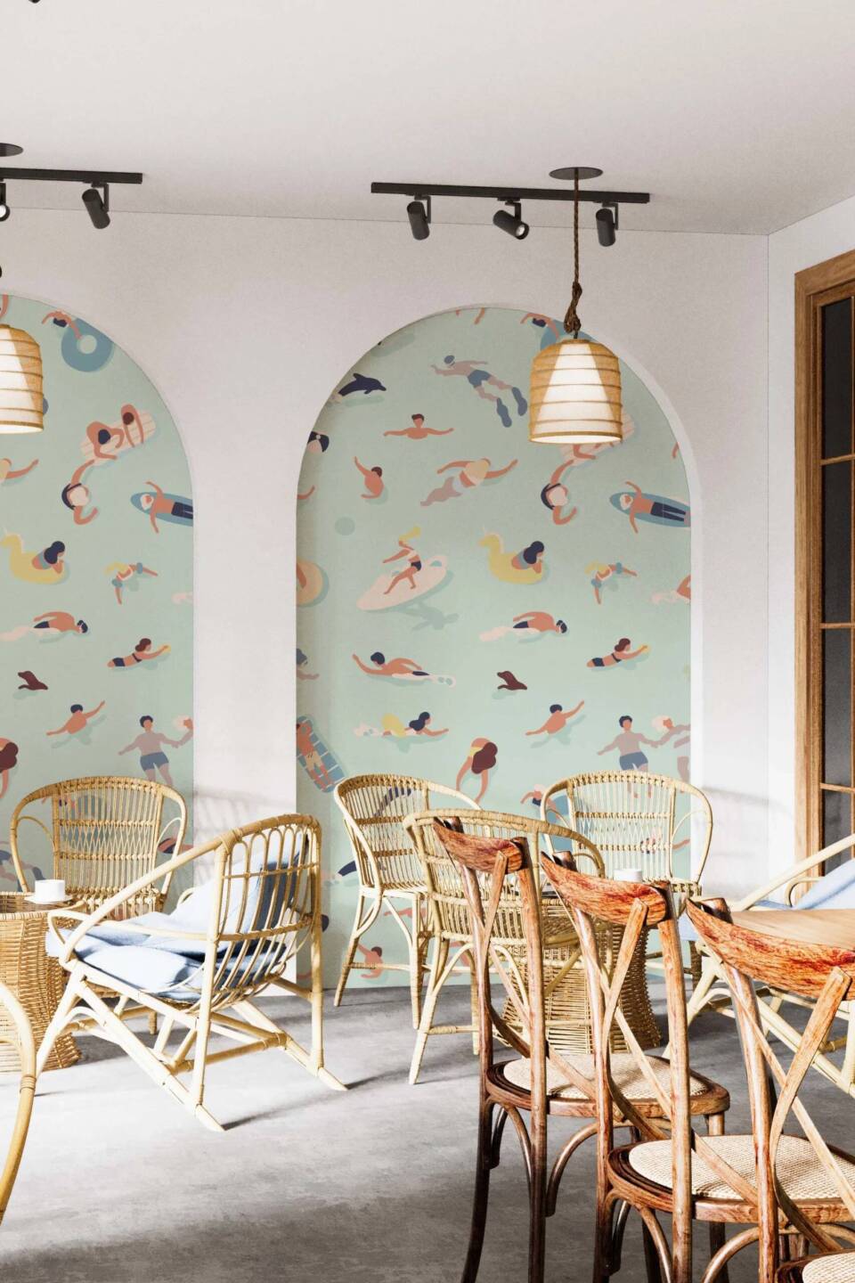 Comment se lancer pour poser du papier peint ? // Hellø Blogzine blog deco & lifestyle www.hello-hello.fr