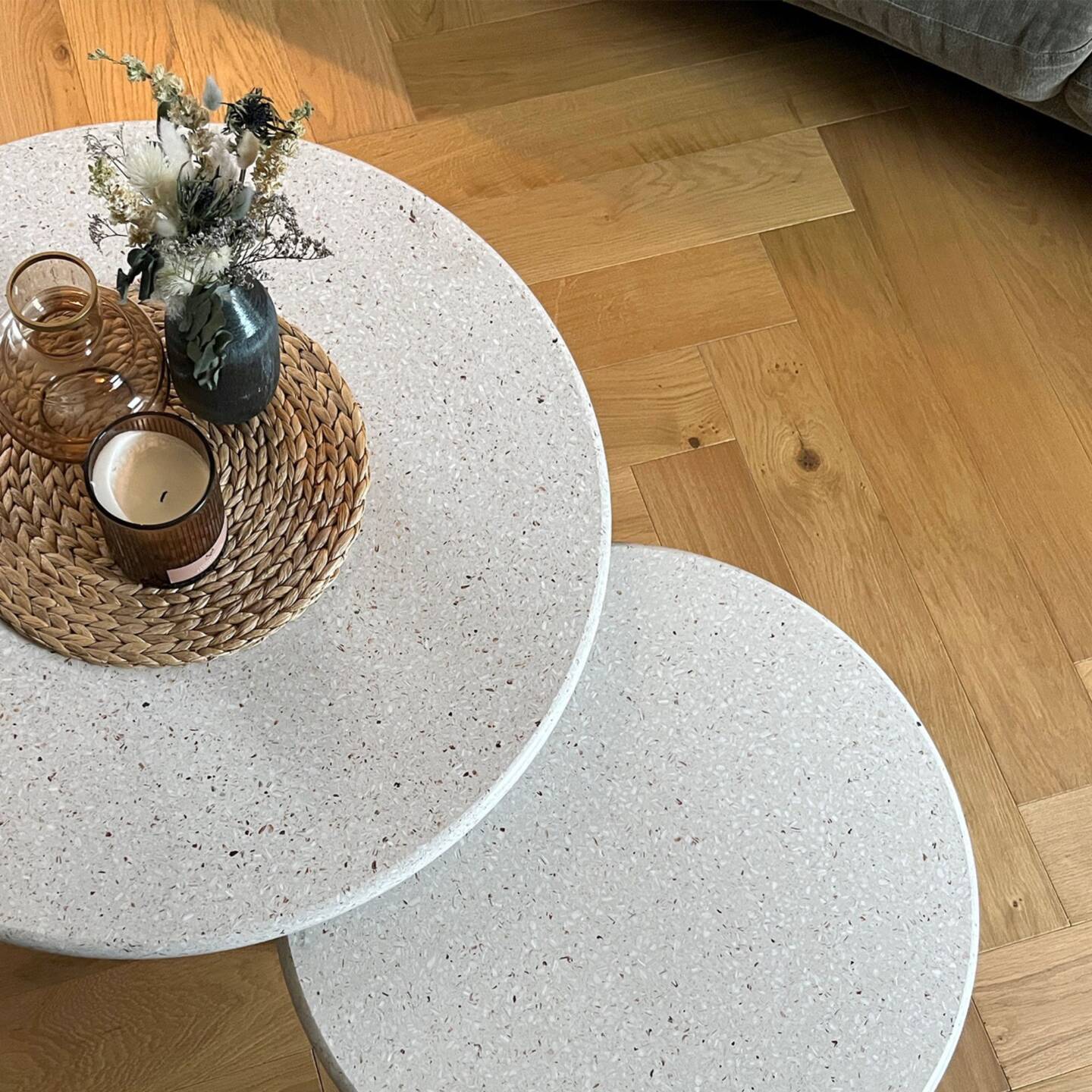 Table basse en terrazzo : 8 modèles coups de coeur
