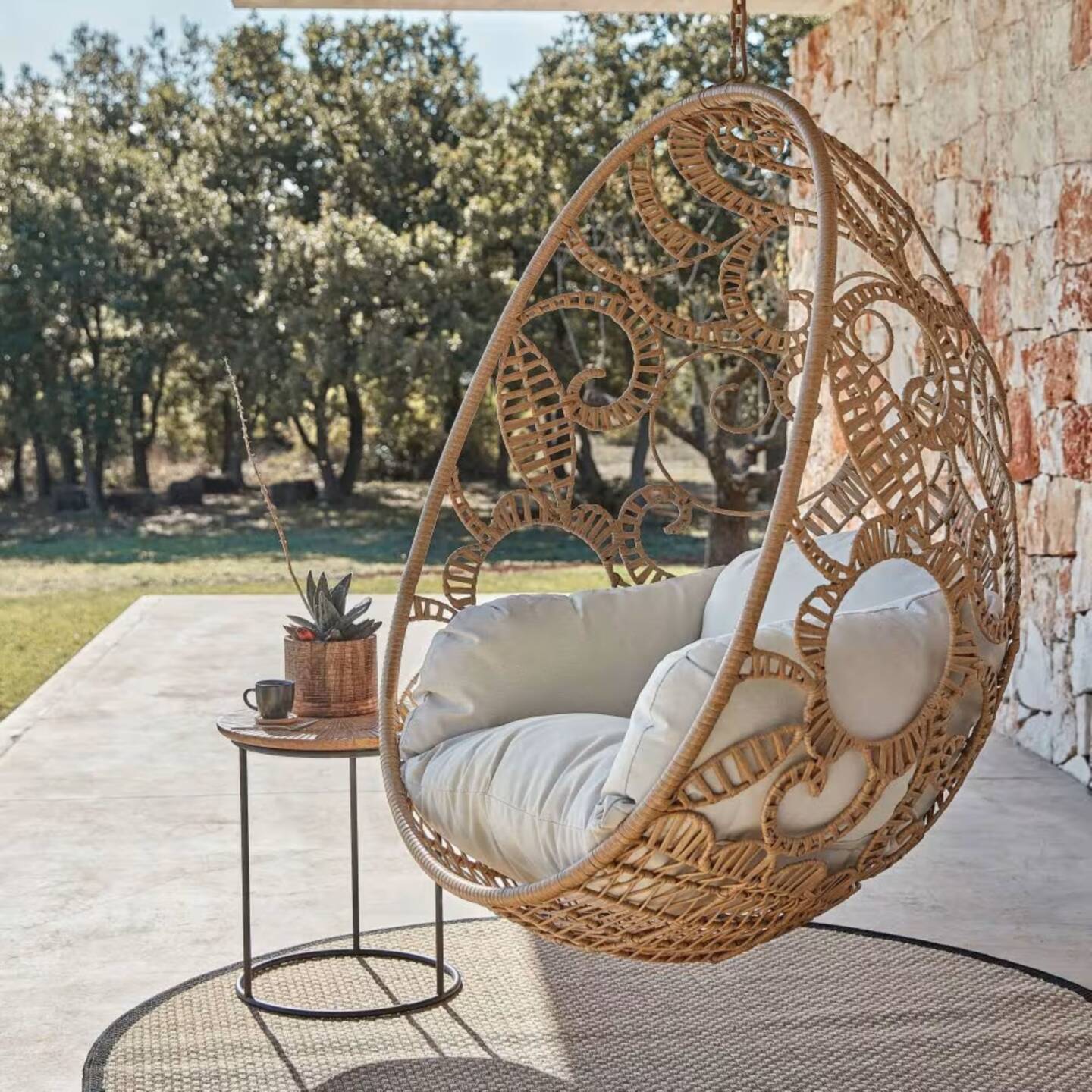 Fauteuil suspendu : pour buller confortablement // Hello Blogzine - blog déco